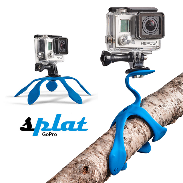 Miggö Splat Flexible állvány Go-Pro és akciókamerákhoz, Kék