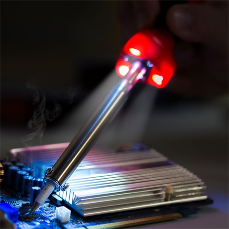 Fahrenheit 28092B Beépített LED világítás  Forrasztópáka  