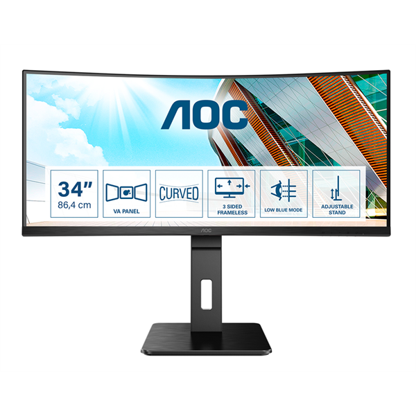AOC CU34P2A Ívelt VA monitor 34" 