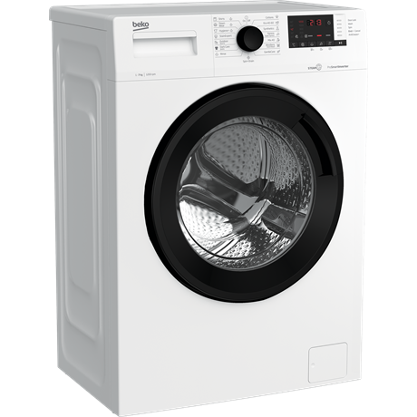 Beko WUE7612XBWS Elöltöltős mosógép - 7 kg, 1200 ford./perc, A Energiaosztály, SteamCure gőz technológia