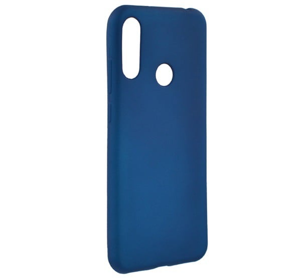 Szilikon telefonvédő (matt) SÖTÉTKÉK [Huawei Y6s (2019)]