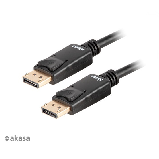  Akasa    AK-CBDP21-20BK 2m Displayport kábel 