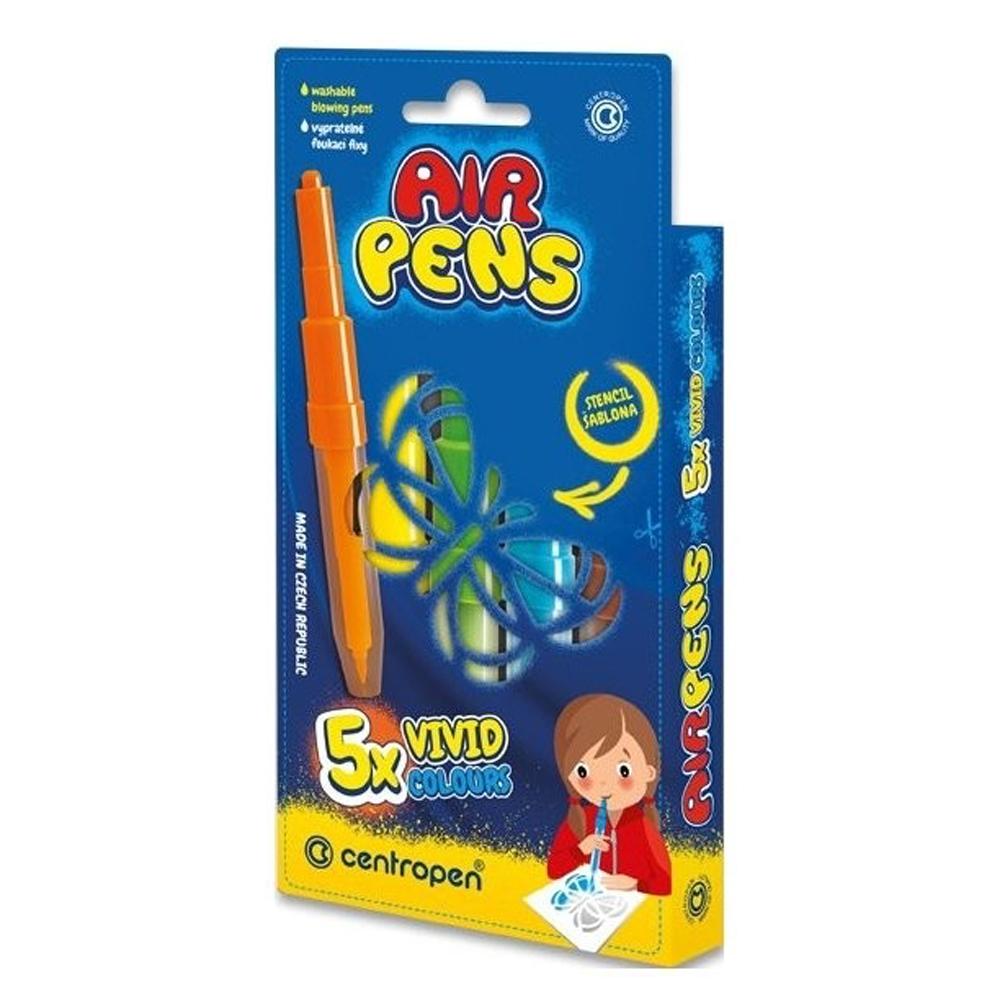 Centropen Filctoll fújós készlet  AIRPENS 1500 Vivid 5 klf. szín (615000561)