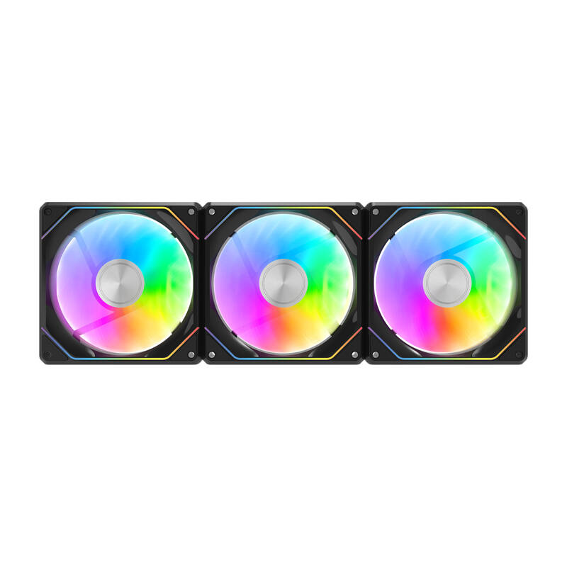 Darkflash Gauss G24 3 az 1-ben számítógépes ventilátorok Fekete