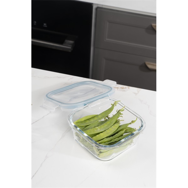 TOO KT-85 üveg 320 ml-es hőálló négyzet alakú ételtároló csatolható műanyag tetővel TOO KT-85 üveg 320 ml-es hőálló négyzet alakú ételtároló csatolható műanyag tetővel