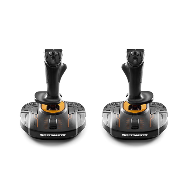 Thrustmaster T.16000M Space Sim Duo Stick Repülésszimulátor joystick PC Fekete, Narancs
