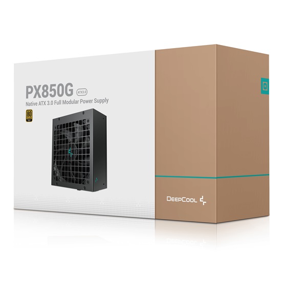  DeepCool 850W PX-G 80+ Gold ATX3.0  R-PX850G-FC0B-EU Tápegység