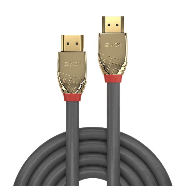 Lindy HDMI High Speed Gold Line kábel 1m (37861) Lindy HDMI High Speed Gold Line kábel 1m (37861)
