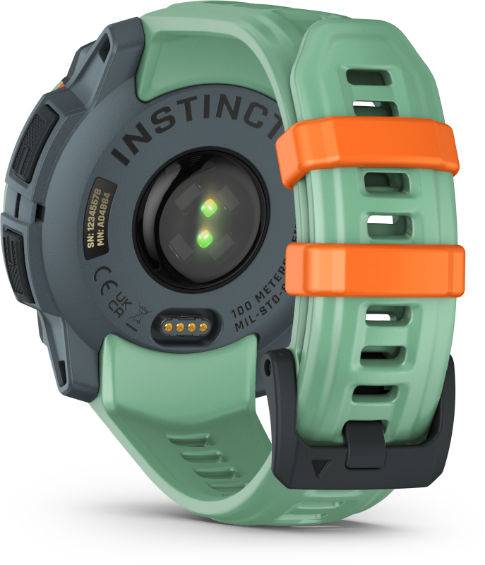 Garmin Instinct 3 45mm AMOLED okosóra Neo tropic