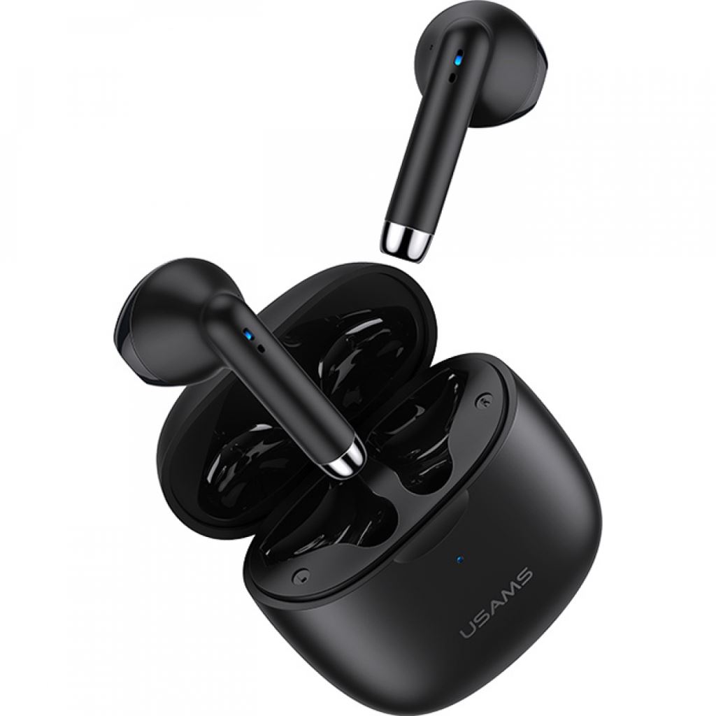 Usams BHUIA01 TWS Bluetooth fülhallgató fekete Usams BHUIA01 TWS Bluetooth fülhallgató fekete