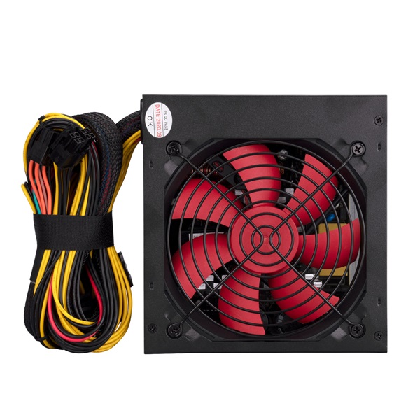 Everest   600W EPS-600A   12cm ventilátor Aktív PFC Tápegység