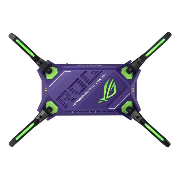 ASUS ROG Rapture GT-AX6000 EVA Edition Dual-Band WiFi 6 gaming router (90IG0780-MO3B10)