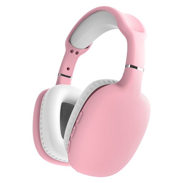 Snopy  SN-BT43 Pink  Bluetooth/AUX mikrofon Vezeték Nélküli Fejhallgató Rózsaszín 