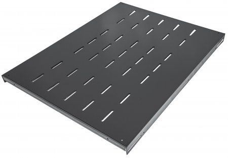 Intellinet 1U 19" Fixed Shelf rack polc 600mm fekete (712576)