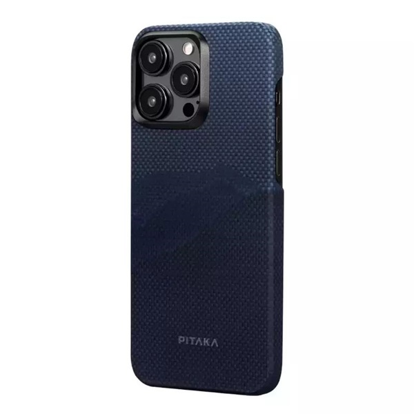 Pitaka 129435 OTH iPhone 15 kék aramid hátlap