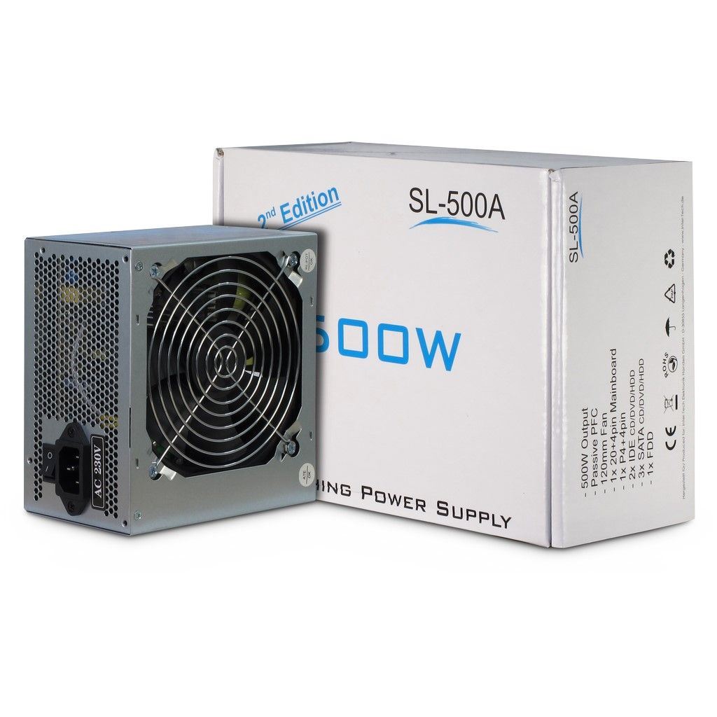 Inter-Tech SL-500 500W tápegység 