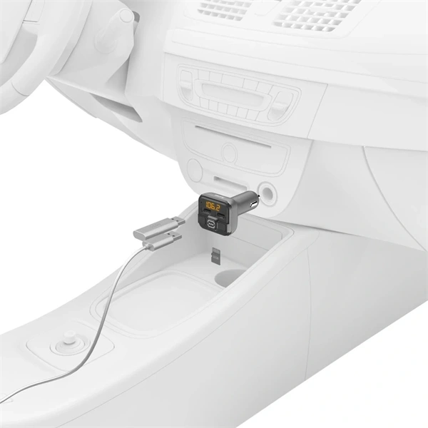 Hama FM Transmitter with Bluetooth Function Fekete