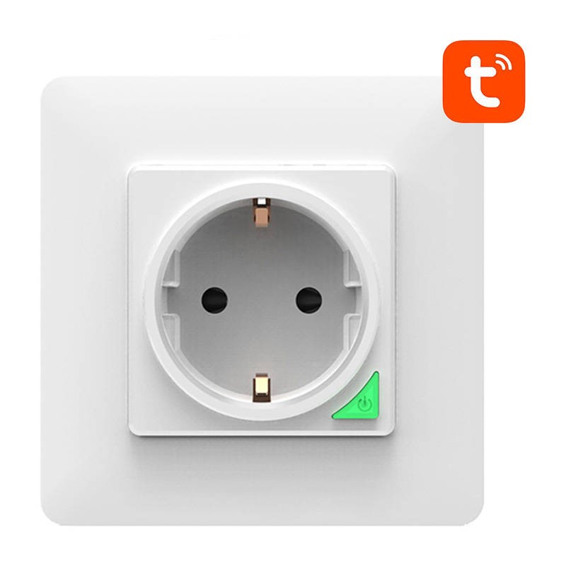 Smart WiFi Wall Socket Avatto N-WOT10-EU-W TUYA (white) Smart WiFi Wall Socket Avatto N-WOT10-EU-W TUYA (white)