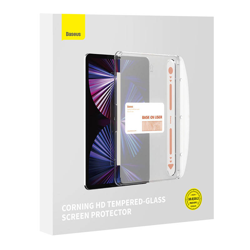 Tempered Glass Baseus Corning 0.4 mm for Pad 10.2"/Air3 10.5" Tempered Glass Baseus Corning 0.4 mm for Pad 10.2"/Air3 10.5"