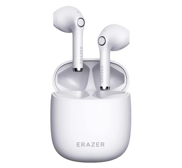 Lenovo ERAZER XT90 PRO bluetooth fülhallgató SZTEREO (v5.4, TWS, zajszűrő, mikrofon, IPX5 + töltőtok) FEHÉR (XT90_PRO_W)