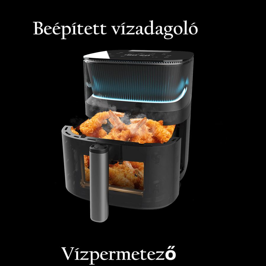 Cecotec CECO049950 Cecofry Neon 5000 forrólevegős sütő fekete Cecotec CECO049950 Cecofry Neon 5000 forrólevegős sütő fekete