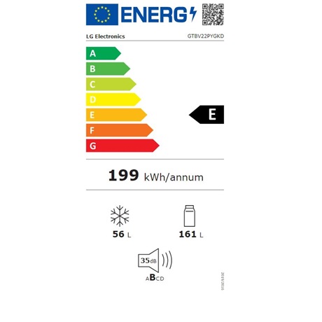 Lg GTBV22PYGKD HŰTŐ FELÜLFAGYASZTÓS