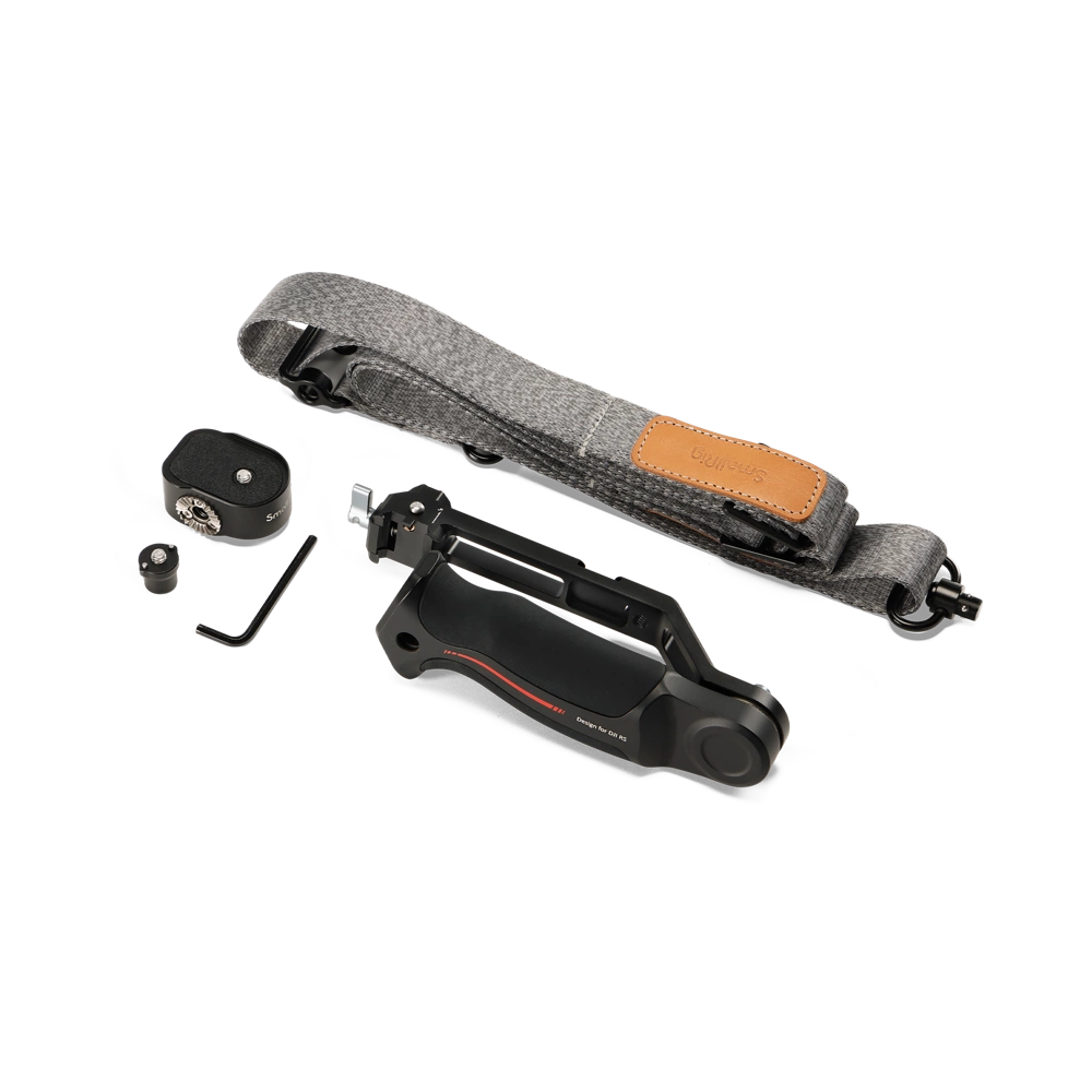 SMALLRIG 4383B SLING HANDLE WITH WEIGHT-REDUCING SHOULDER STRAP KIT FOR DJI RS 2, 3, 3PRO, 4, 4PRO
