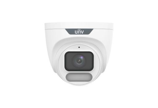 Uniview Easystar Colorhunter 4MP OwlView Wise-ISP 2.8mm fix objektívvel mikrofonnal turret dómkamera