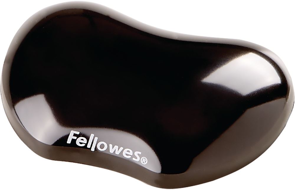 Fellowes Crystal Gel mini csuklótámasz fekete  