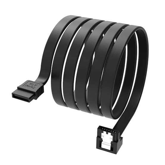 Akasa AK-CBSA09-10BK PROSLIM SATA III tápkábel 100cm Akasa AK-CBSA09-10BK PROSLIM SATA III tápkábel 100cm