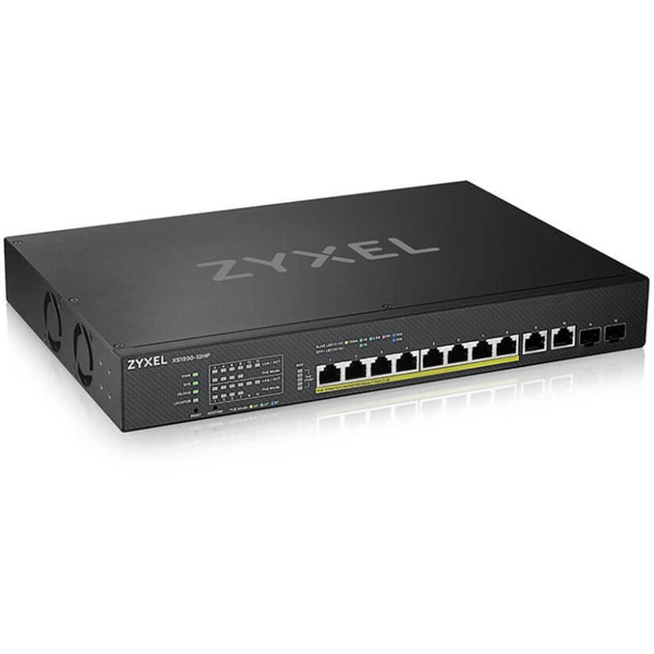 ZYXEL XS1930-12HP-ZZ0101F ZYXEL Switch 10x10Gpbs (8xPOE) + 2xGigabit SFP+, Menezdselhető Rackes, XS1930-12HP-ZZ0101F ZYXEL XS1930-12HP-ZZ0101F ZYXEL Switch 10x10Gpbs (8xPOE) + 2xGigabit SFP+, Menezdselhető Rackes, XS1930-12HP-ZZ0101F