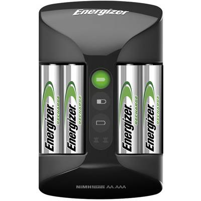 Ceruza (AA), mikroceruza (AAA) akkutöltő NiMH akkukhoz, 4db 2000 mAh Energizer akkuval Energizer Pro Charger 639837 Ceruza (AA), mikroceruza (AAA) akkutöltő NiMH akkukhoz, 4db 2000 mAh Energizer akkuval Energizer Pro Charger 639837