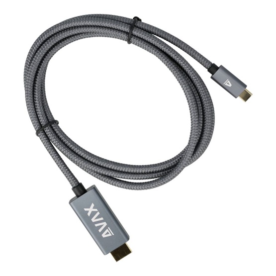 AVAX AV902 PRIME Type C - HDMI 2.0 4K/60Hz AV kábel AVAX AV902 PRIME Type C - HDMI 2.0 4K/60Hz AV kábel