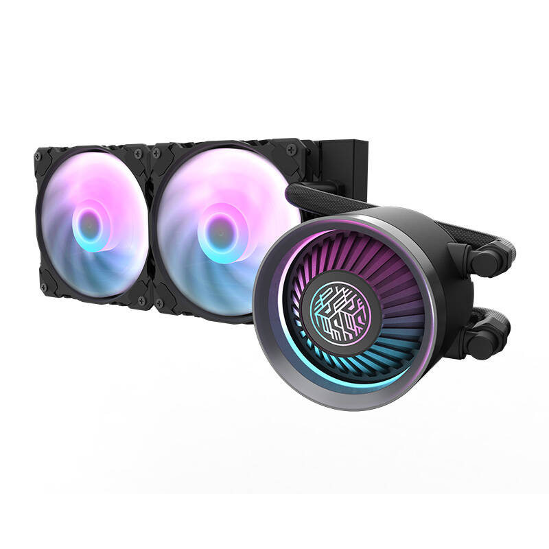 Darkflash DN 240 CPU vízhűtés Fekete