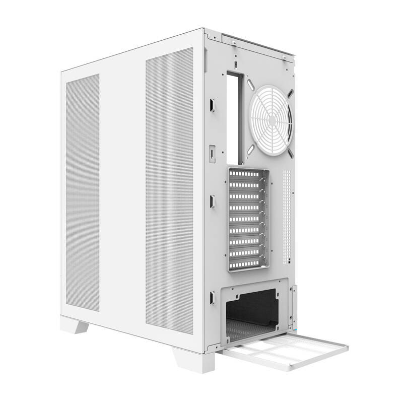 Darkflash DY450L számítógépház ventilátorok nélkül Fehér 
