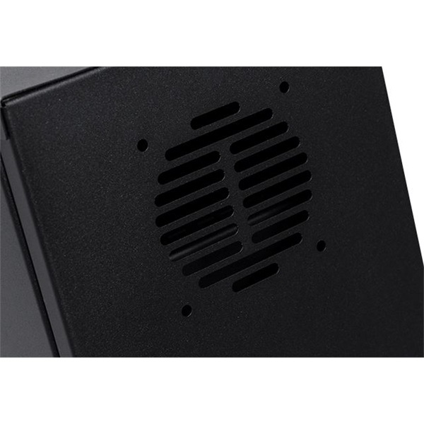 Stalflex 3U fali rack szekrény 19" 180mm fekete (CR19-3U-180-B)