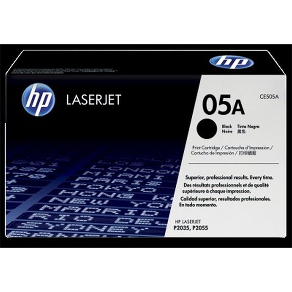 HP CE505A fekete toner (05A) HP CE505A fekete toner (05A)