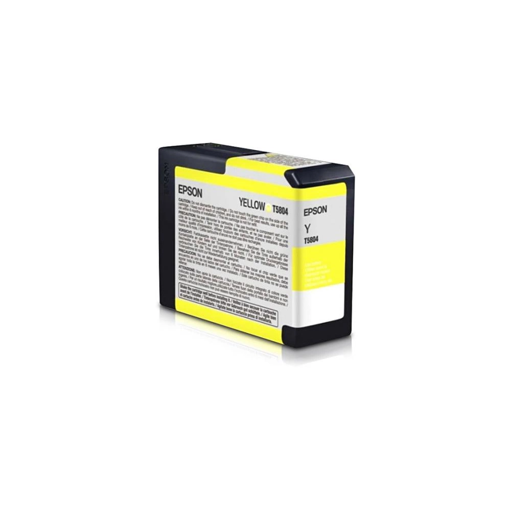 Epson T5804 Sárga Tintapatron Eredeti Epson T5804 Sárga Tintapatron Eredeti