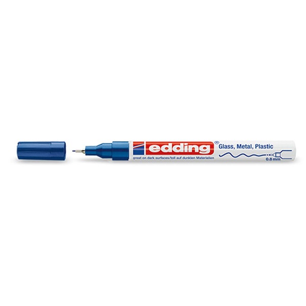 Edding 780 0,8mm kék lakkmarker Edding 780 0,8mm kék lakkmarker