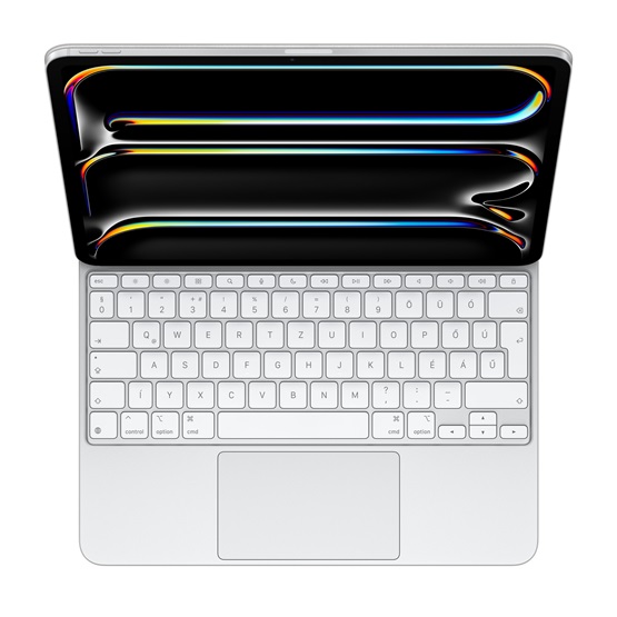  Apple Magic Keyboard for iPad Pro 13_inch (M4)  Billentyűzet  Fehér Hun