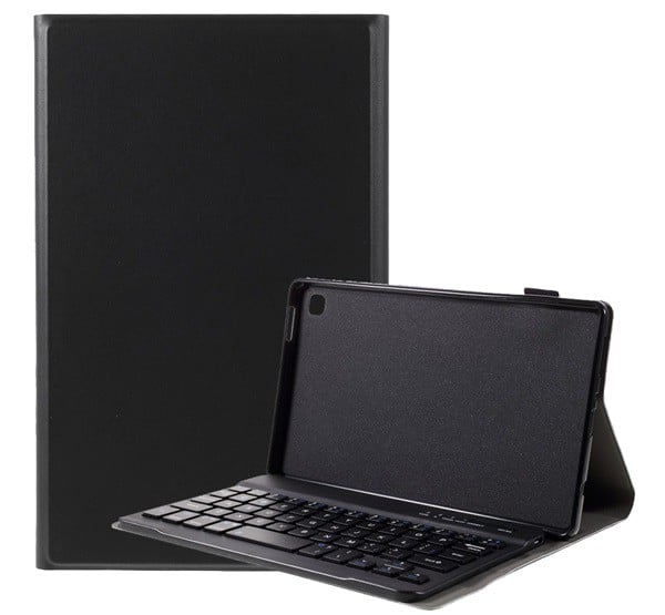 Tok álló, bőr hatású (FLIP, bluetooth billentyűzet, asztali tartó funkció, QWERTY, angol nyelvű) FEKETE [Samsung Galaxy Tab A7 Lite LTE ... Tok álló, bőr hatású (FLIP, bluetooth billentyűzet, asztali tartó funkció, QWERTY, angol nyelvű) FEKETE [Samsung Galaxy Tab A7 Lite LTE ...