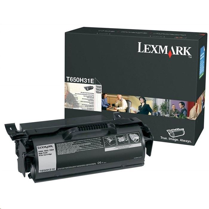 Lexmark T650H31E fekete toner Lexmark T650H31E fekete toner