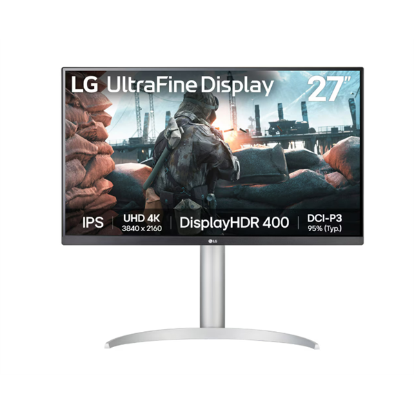 LG 27” 27UP650K-W UHD 4K IPS Monitor