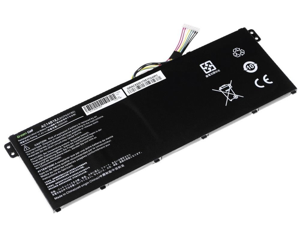 Green Cell akkumulátor Acer Aspire/Chromebook 11.4V 2200mAH  (AC52)