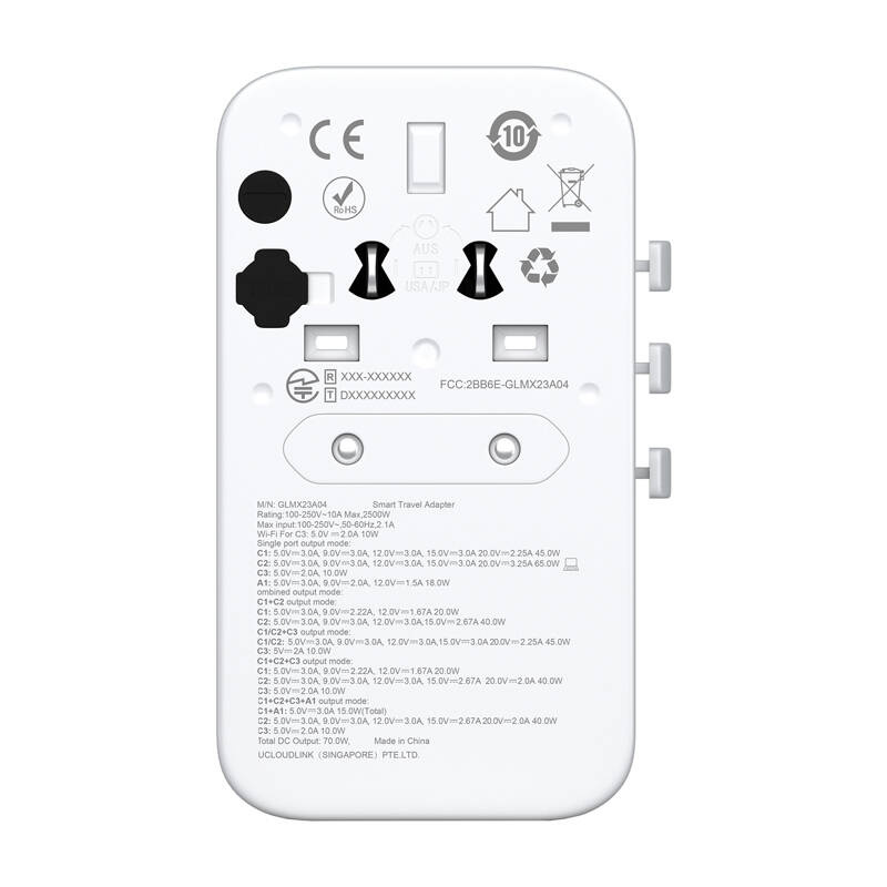Roamplug z hotspotem 4G/LTE Wi-Fi GlocalMe Cloud SIM Adapter 