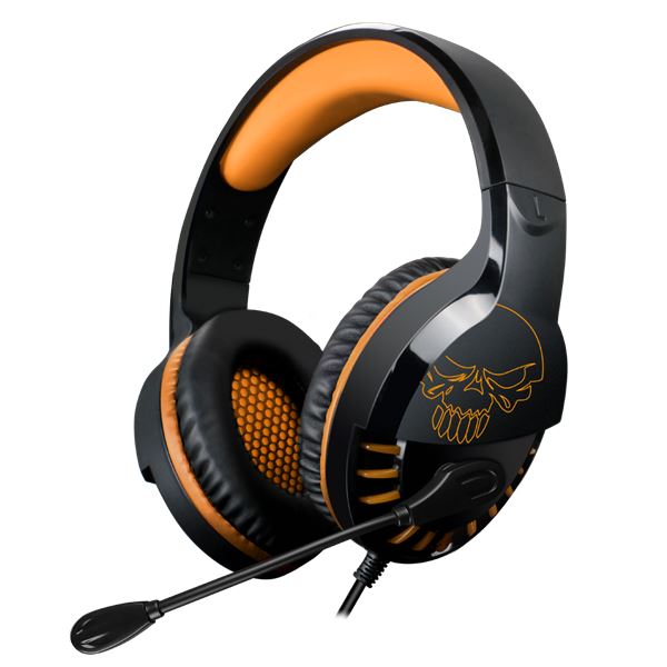 Spirit of Gamer PRO-H3 mikrofonos fejhallgató fekete-narancs (MIC-PH3MP) Spirit of Gamer PRO-H3 mikrofonos fejhallgató fekete-narancs (MIC-PH3MP)
