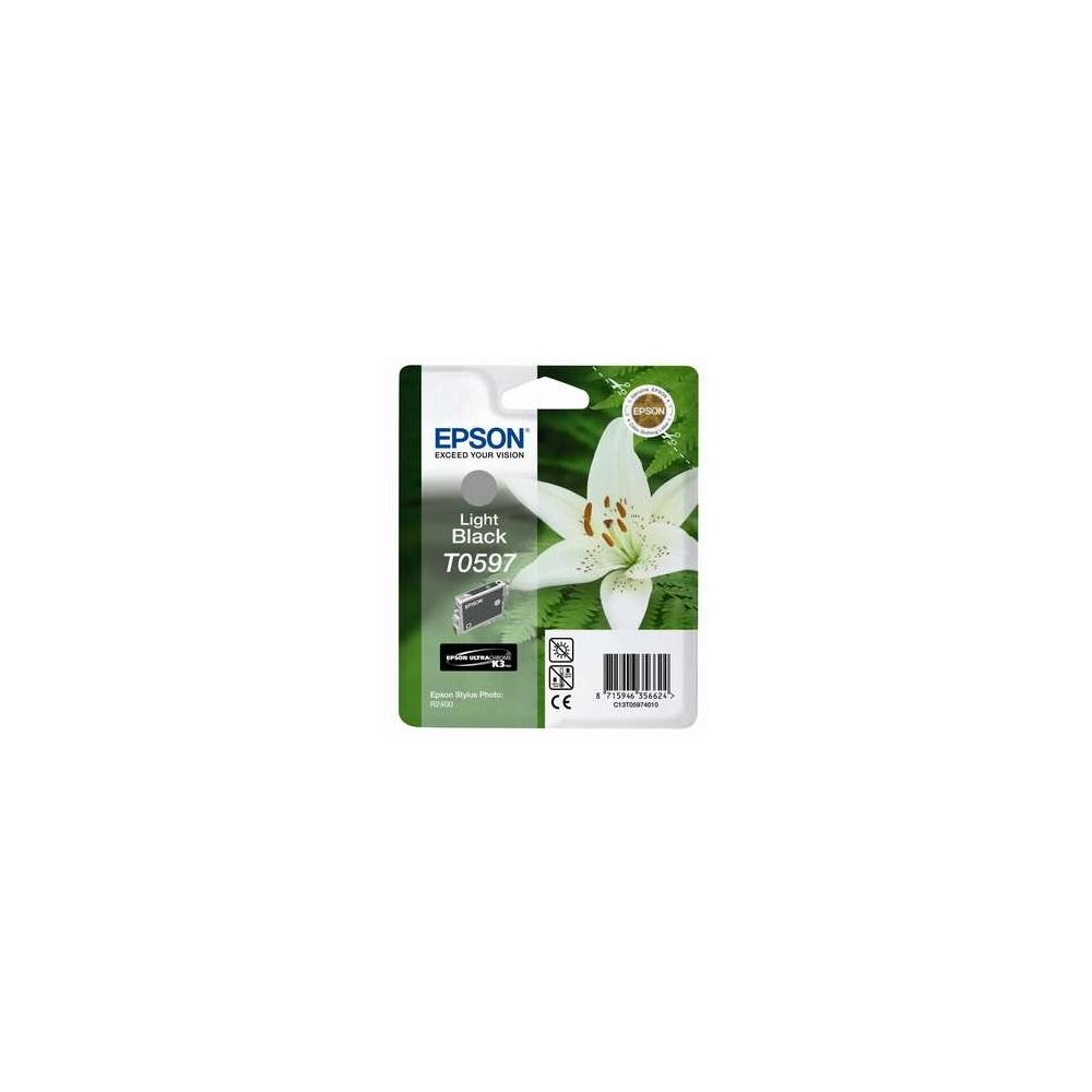  Epson T0597    C13T05974010 Világosfekete Tintapatron Eredeti