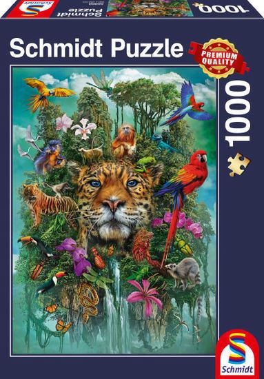 Schmidt A dzsungel királya, 1000 db-os puzzle (58960)