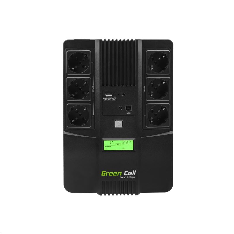 Green Cell AiO 800VA szünetmentes tápegység (UPS07)