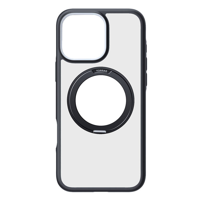Torras Ostand R Fusion tok iPhone 16 Pro Max készülékhez (fekete) Torras Ostand R Fusion tok iPhone 16 Pro Max készülékhez (fekete)